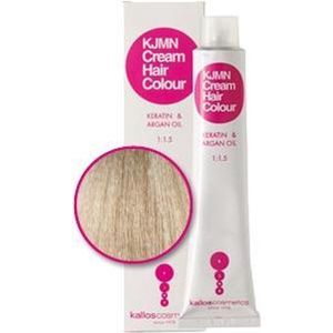 Kallos - KJMN Professional Cream Hair Colour - Haarkleuring - 90.01 Silver Blond - 100 ml