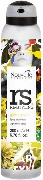 Nouvelle - Re-Styling Glam Gloss - Haarlak - Antistatisch - Zijdezacht