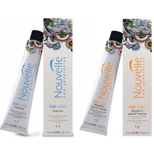 Nouvelle Hair Color Permanent Hair Color 6.78 Quartz 100ml