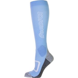 Nordica Speed Machine Pro  Wintersportsokken - Maat 35-38 - Unisex - licht blauw/wit/grijs