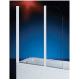 Badwand royal 6 mm glas 70/40x140 cm chroom