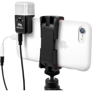 IK Multimedia IRig Mic Cast 2 Dasspeld Smartphone Microfoon Zendmethode:Kabelgebonden Incl. Kabel