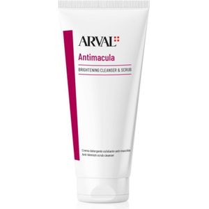 Arval - Antimacula Brightening Cleanser & Scrub - Reinigende Peeling Crème - 200 ml