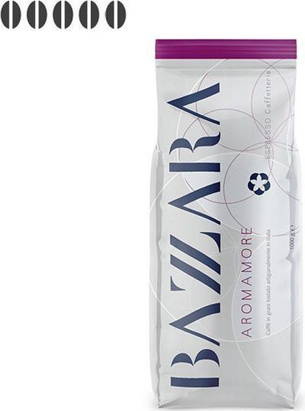Bazzara - Aromamore - Italiaanse Koffiebonen - 12kg - 70% Arabica - Medium Gebrand
