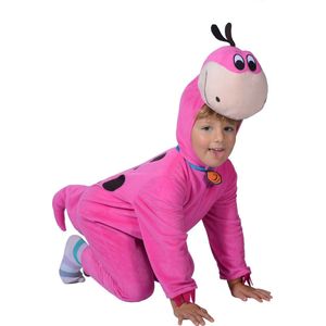 Ciao S.r.l Kostuum The Flintstones Dino Junior Katoen Roze Mt 86/92