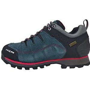 TREZETA Heren Hurricane Evo Low Wp Wandelschoen, Blauw Rood, 38.5 EU