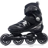 Fila J-One kinder inline skates - 72 mm - zwart - maat 28 t/m 32