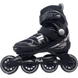 Fila J-ONE Kinder verstelbare inline skates - Black - Maat 32-36  Zwart/Grijs