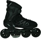 Fila Crossfit 90 skates zwart met semi soft boots en 90mm wielen