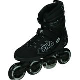 Fila Crossfit 90 skates zwart met semi soft boots en 90mm wielen