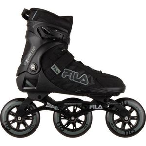 Fila Crossfit 110 tri-skates zwart met soft boots en 110mm wielen