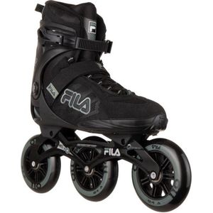 Fila Crossfit 110 tri-skates zwart met soft boots en 110mm wielen