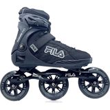 Fila Crossfit 110 tri-skates zwart met soft boots en 110mm wielen