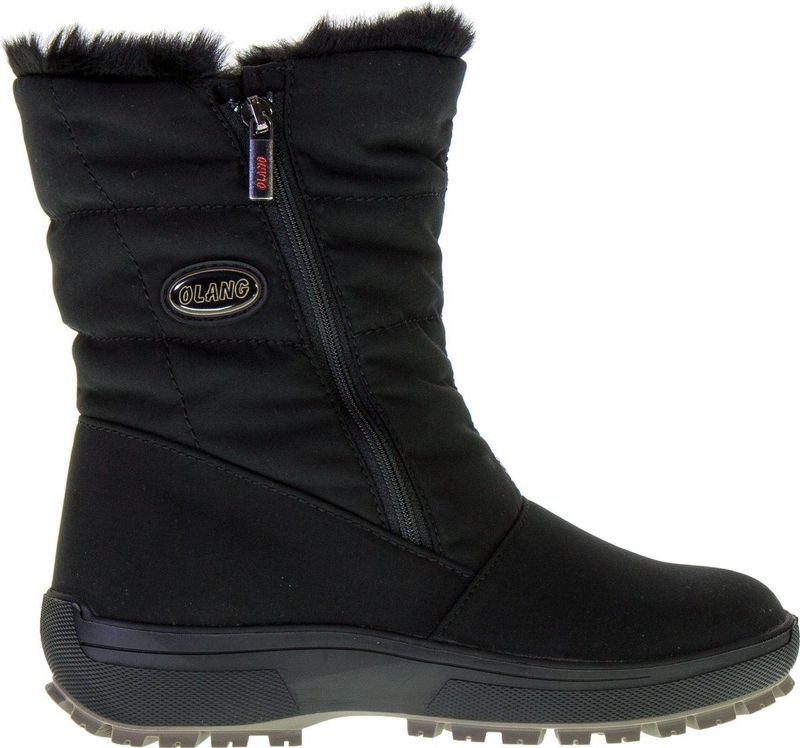 Olang - Grace - Snowboots - Zwart - Rubber - Olantex