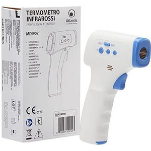 Infrarood-thermometer MDI907, contactloze voorkant, lichaamstemperatuur 32 °C tot 42,9 °C, apparaat CE-gecertificeerd, ministerie van gezondheid, lcd-display, temperatuur objecten