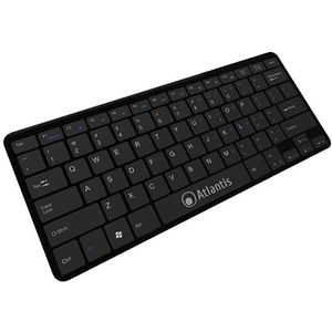 Atlantis Argo Ultra Slim 78 Key USB Toetsenbord - Chocolade Zwart
