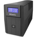 Atlantis - Land A03-HP1003 - Ononderbreekbare Voeding - 0,8 kVA - 480 W - 2 Stopcontacten AC