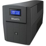 Atlantis A03-HP2003 - Continuïteitsgroep - 1500 VA - 900 W - Line Interactive - LCD-display - USB-HID-poort - 3 IEC-uitgangen + 2 Schuko-stopcontacten