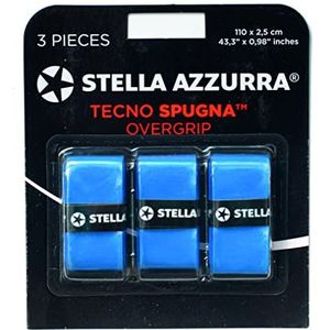 Stella Azzurra Tecno Mos, Overgrip Unisex, Volwassenen, Oceaanblauw, One Size