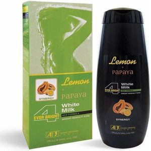 A3 Citroen Papaya Witte Melk - 400 ml