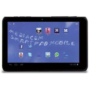 MEDIACOM SmartPad Mobile Display 7 Dual Core RAM1 GB geheugen 8 GB Bluetooth WiFi 3G Android - Italië