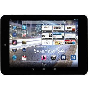 MEDIACOM Smart Pad 82 S4 tablet, display 7,85 inch IPS TFT 1024 x 768, 8 GB, zwart