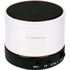 Mediacom Speaker Wireless Bluetooth SmartSound kleur zwart en wit