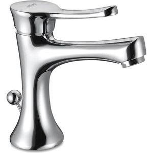 Wastafelmengkraan sapho belinda 1-hendel recht 17 cm chroom