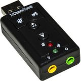 Link lk70777 adapter audio-adapter voor microfoon, luidspreker of hoofdtelefoon