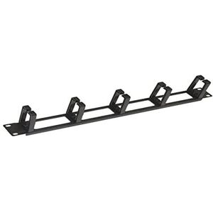 Link, lkorg1un leidingen voor kasten 48,3 cm, 1 eenheid 5 metalen ringen, zwart