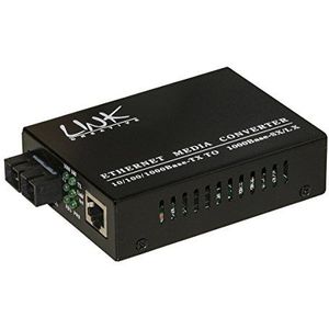 Link LKMCSM10 Media Converter Rj45 - Optische Sc 10/100/1000 singlemode 1310Nm