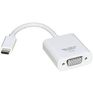 Link Accessoires LKADAT81 USB Grafische Adapter 1920 x 1080 Pixel Wit (USB Type-C), Data + Video Adapter, Wit