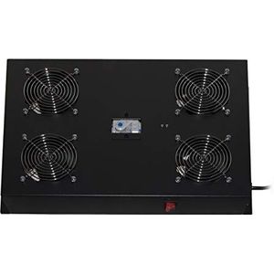 Link Accessori LKVENT614 Rack-accessoires (koelventilator, zwart, metaal, 4 ventilatoren, AC, 220 V)