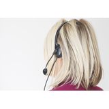 Link - Cuffia C/Microfono - Koptelefoon - Zwart - Bedraad met Volume Controle