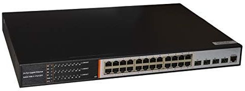 Link - LKSW24L3 - Netwerkschakelaar - Zwart - 24 Poorten - Managed Layer 3