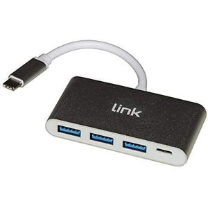 LINK LKHUB301 USB Type C HUB met 3 USB 3.0-poorten + USB Type C aansluiting