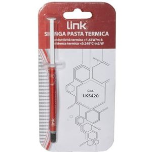 LINK Geleidende warmtegeleidende pasta voor verwijderaar, 1 gram in de spuit met spatel