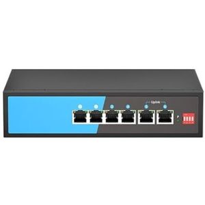 Netzwerk-Switch 8 Anschlüsse GIGABIT POE 120 Watt + 2 Ports Uplink GIGABIT