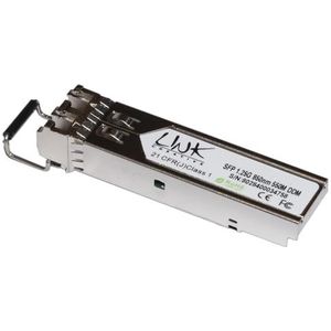 LINK MINIGBIC Industrial (SFP) Multimode LC Duplex 1000Base-SX, 850nm 1,25 GBPS 550 MT met DDM