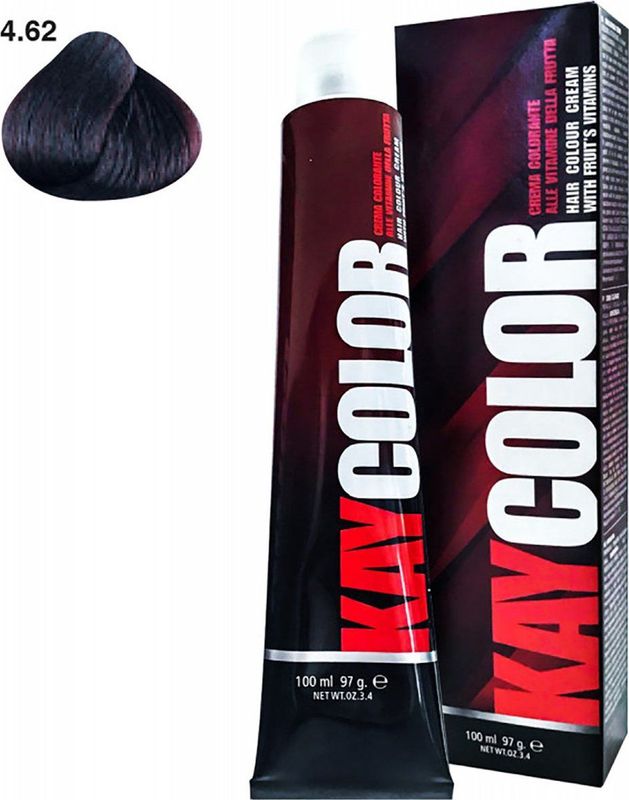 Kay Color - Kay Color Hair Color Cream 100 ml - 4.62