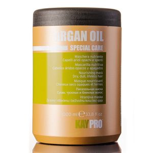 KayPro Argan Oil Masker 1000 ml – Professionele Haarverzorging – Haarmasker voor Droog en Beschadigd Haar - Argan Olie Haar – met Arganolie