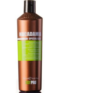 KayPro Macadamia Shampoo 350 ml – Professionele Haarverzorging – Shampoo voor Fijn, Droog en Beschadigd Haar – Macadamia Olie