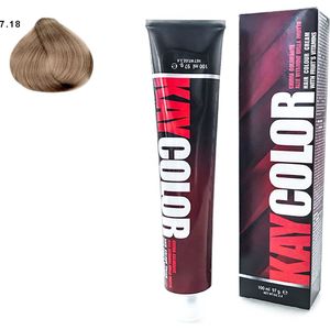 Kay Pro Haarverf Kaycolor Hair Colour Cream With Fruit's Vitamins 7.18 100ml