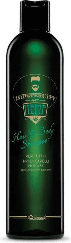 Biacrè Hipster City Man Hemp Hair & Body Shampoo