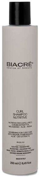 Biacrè - Curl Nutritive Shampoo - 250ml - Voor Krullend Haar