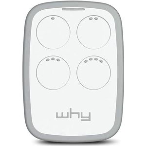 Solo WHY - 1 universele afstandsbediening voor het bundelen van 4 afstandsbedieningen