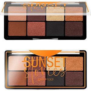 bellaoggi - Sunset Stories - Oogschaduw Palette - Deep Nude - 9.5 g
