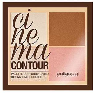 Bellaoggi - Cinema Contour Palette - Highlighters en Contourkleuren - 12,5 g