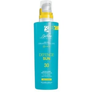 Bionike Defence Sun Zonnemelk, milieuvriendelijk, SPF 30 voor de gevoelige en intolerante huid, beschermende werking en antioxidant, versterkt en herstelt de huid, 200 ml
