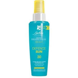 Bionike Defence Sun Zonnebrandvloeistof voor het gezicht, SPF 30, beschermend, antioxidant en matterend, versterkt en herstelt de huid, 50 ml